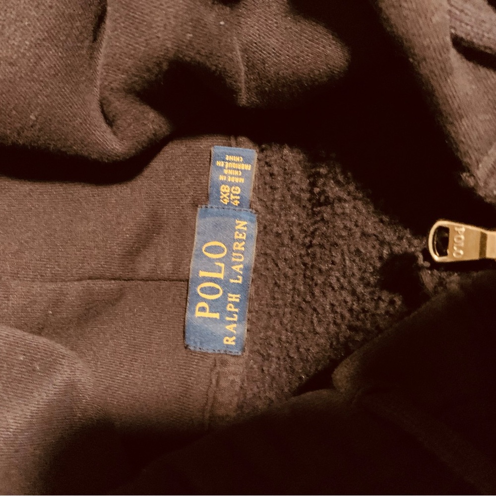 Big and Tall Polo Sweatshirt